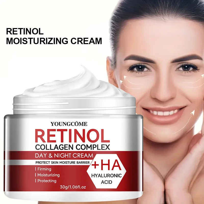 Retinol Collagen Facial Care Moisturizing Cream deeply nourishes