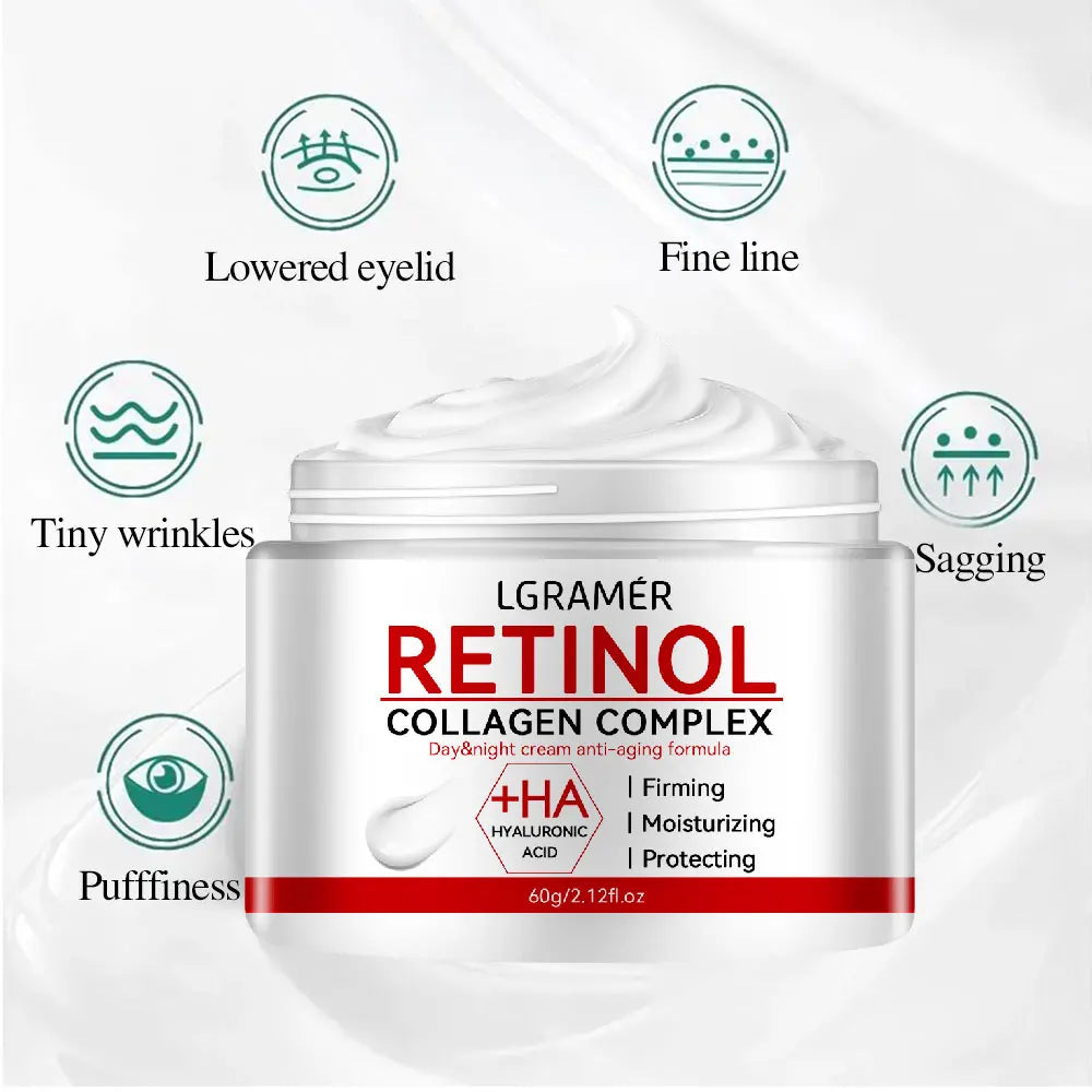 Retinol Wrinkle Removing Cream Anti Aging Firming Lifting Fade Fine